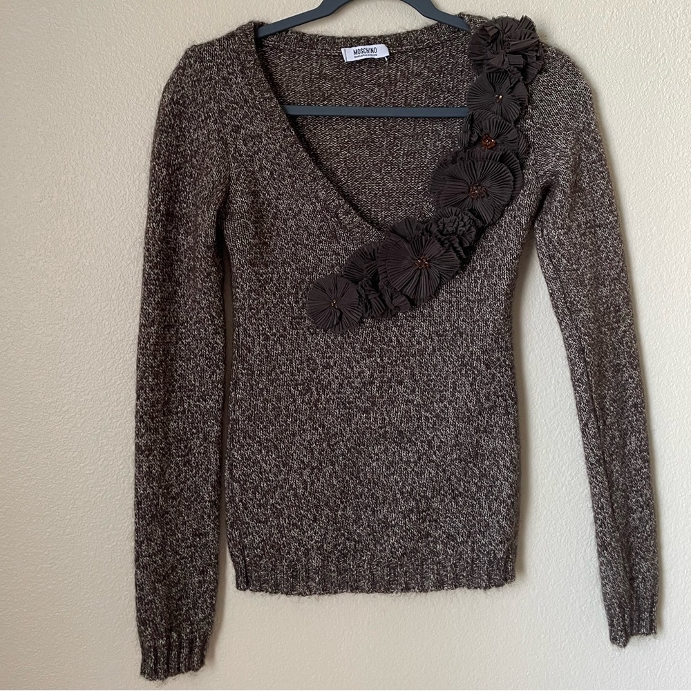 Moshino decorative sweater